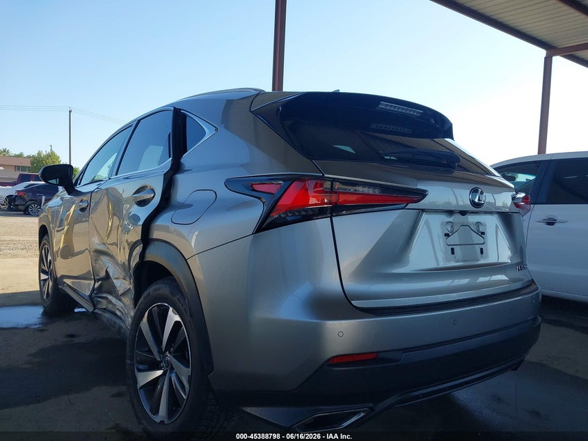 2018 Lexus Nx VIN JTJBARBZ2J2151205 IAAI salvage auction — LEFT SIDE, Salvage (California), sold $7,750 on 2026-07-28 (photo 3)