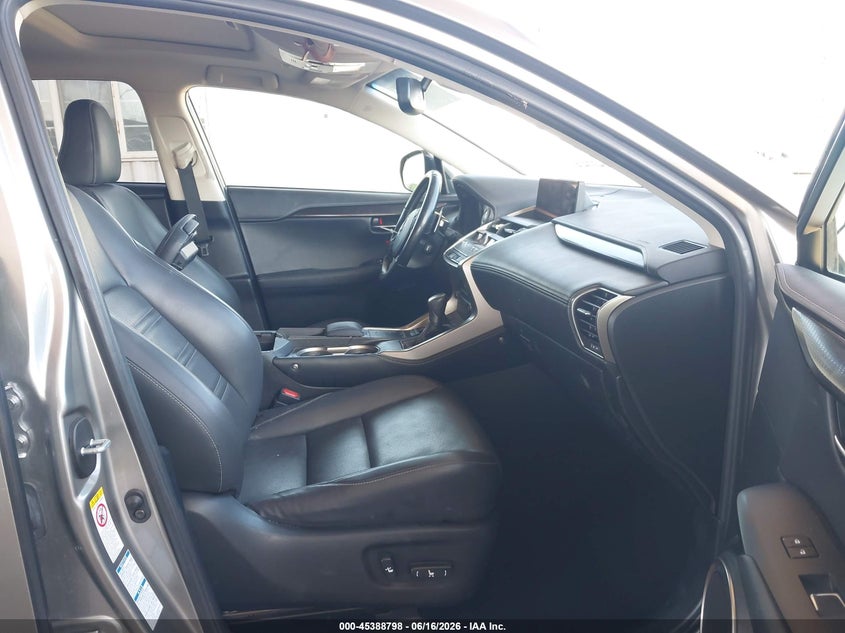 2018 Lexus Nx VIN JTJBARBZ2J2151205 IAAI salvage auction — LEFT SIDE, Salvage (California), sold $7,750 on 2026-07-28 (photo 5)