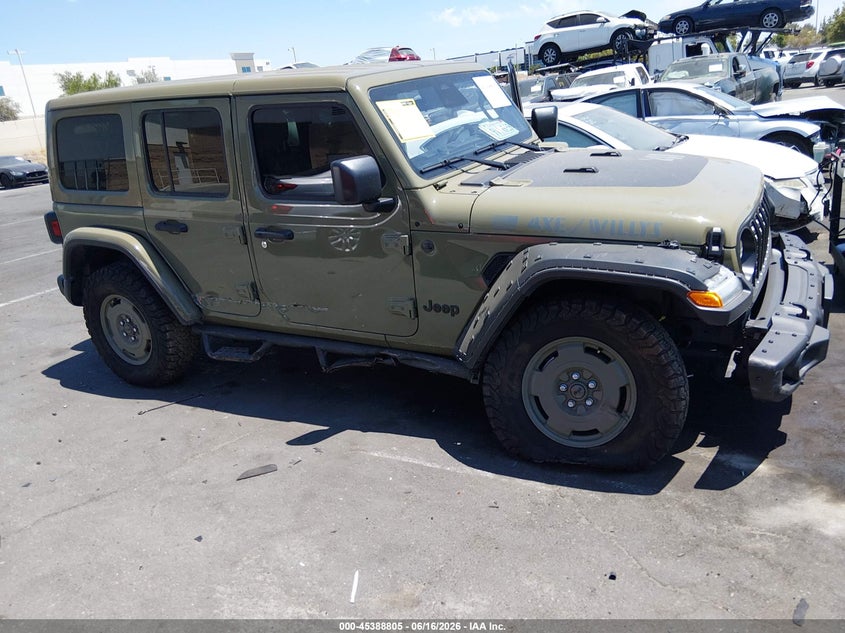 2025 Jeep Grand wagoneer VIN 1C4RJXN63SW636809 IAAI salvage auction — SIDE, Salvage Title, sold $20,550 on 2026-09-11 (photo 6)
