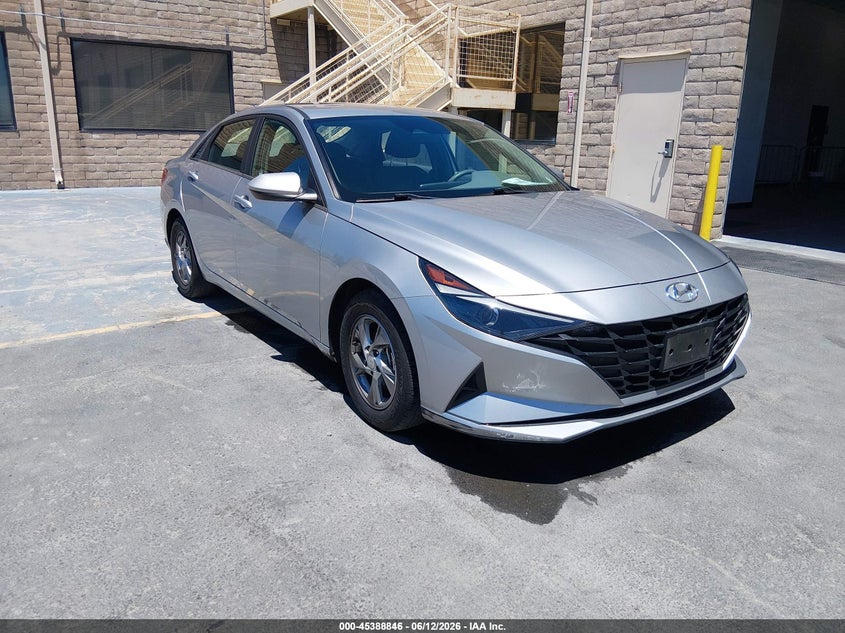 2021 Hyundai Elantra VIN 5NPLL4AG1MH045223 IAAI salvage auction — NORMAL WEAR, SF97 (California), sold $125 on 2026-07-30 (photo 1)