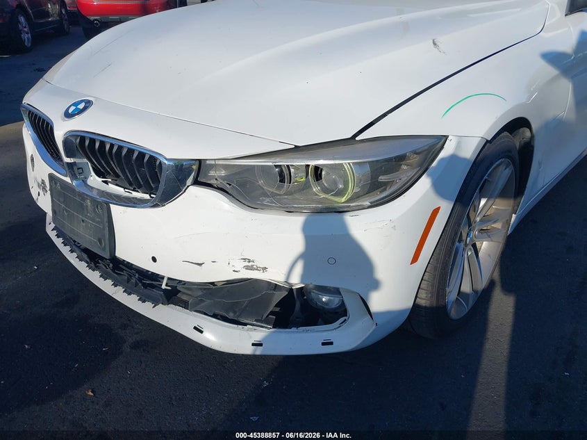 2019 BMW 4er VIN WBA4J1C55KBM16156 IAAI salvage auction — FRONT & REAR, Salvage Certificate (California), sold $3,900 on 2026-07-10 (photo 6)