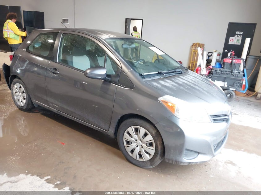 2014 Toyota Yaris VIN JTDJTUD38ED591248 IAAI salvage auction — REAR END, Salvage (Illinois), sold $925 on 2026-07-22 (photo 1)