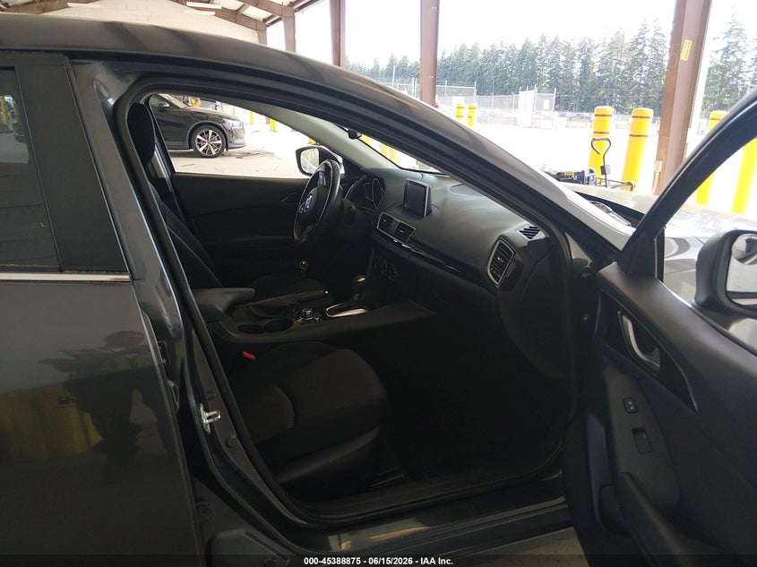 2015 Mazda 3 VIN JM1BM1V71F1227578 IAAI salvage auction — LEFT SIDE, Bill Of Sale (Washington), sold $2,200 on 2026-07-15 (photo 5)