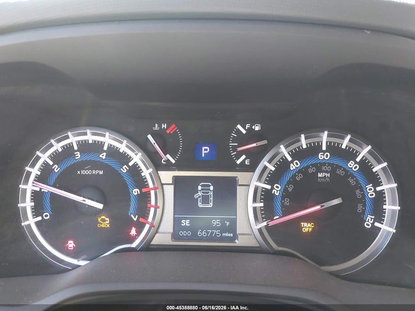 2019 Toyota 4runner VIN JTEBU5JR3K5733720 IAAI salvage auction — REAR END, Salvage (California), sold $13,200 on 2026-07-14 (photo 7)