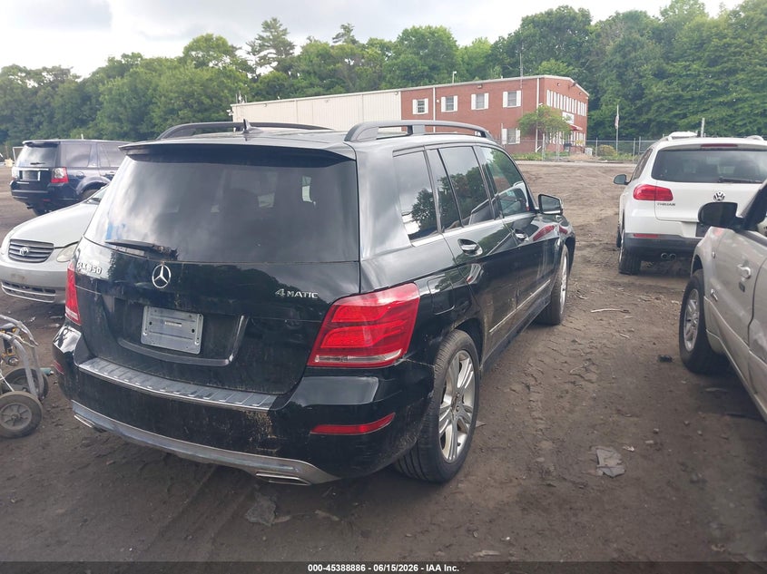 2014 Mercedes-benz Glk-klasse VIN WDCGG8JB7EG170938 IAAI salvage auction — NORMAL WEAR, Clear (Massachusetts), sold $1,600 on 2026-07-07 (photo 4)