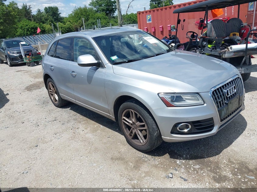 2015 Audi Q5 VIN WA1LFAFP5FA008582 IAAI salvage auction — NORMAL WEAR, Clear (Illinois), sold $2,100 on 2026-07-21 (photo 1)