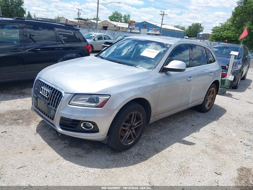 2015 Audi Q5 VIN WA1LFAFP5FA008582 IAAI salvage auction — NORMAL WEAR, Clear (Illinois), sold $2,100 on 2026-07-21 (photo 2)