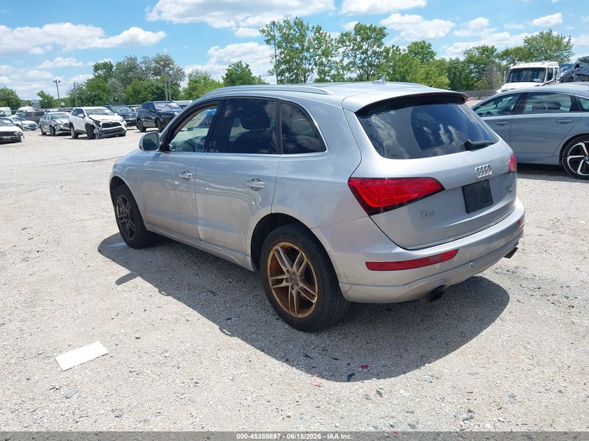 2015 Audi Q5 VIN WA1LFAFP5FA008582 IAAI salvage auction — NORMAL WEAR, Clear (Illinois), sold $2,100 on 2026-07-21 (photo 3)