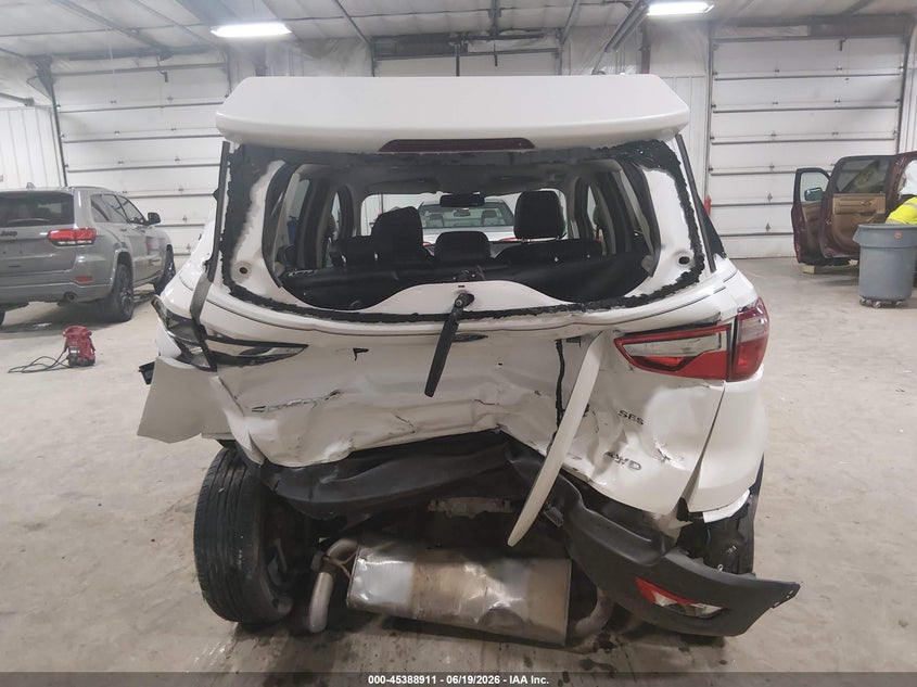 2018 Ford Ecosport VIN MAJ6P1CL4JC197066 IAAI salvage auction — REAR END, Salvage (Iowa), sold $25 on 2026-07-28 (photo 6)