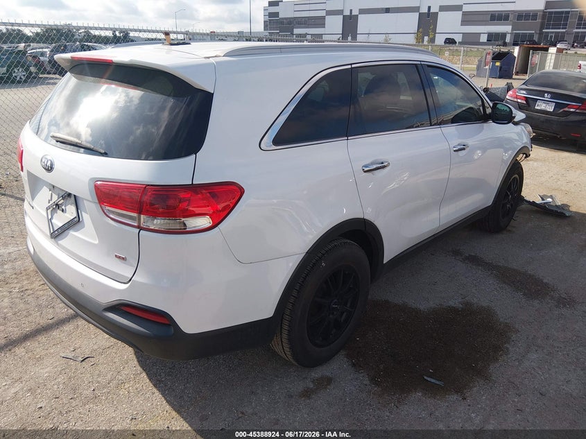 2018 Kia Sorento VIN 5XYPG4A30JG384948 IAAI salvage auction — FRONT END, Salvage Title, sold $1,250 on 2026-08-02 (photo 4)