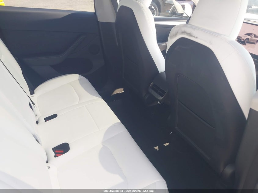 2023 Tesla Model y VIN 7SAYGDEE9PF797597 IAAI salvage auction — LEFT FRONT, Salvage Title, sold $7,200 on 2026-07-29 (photo 8)