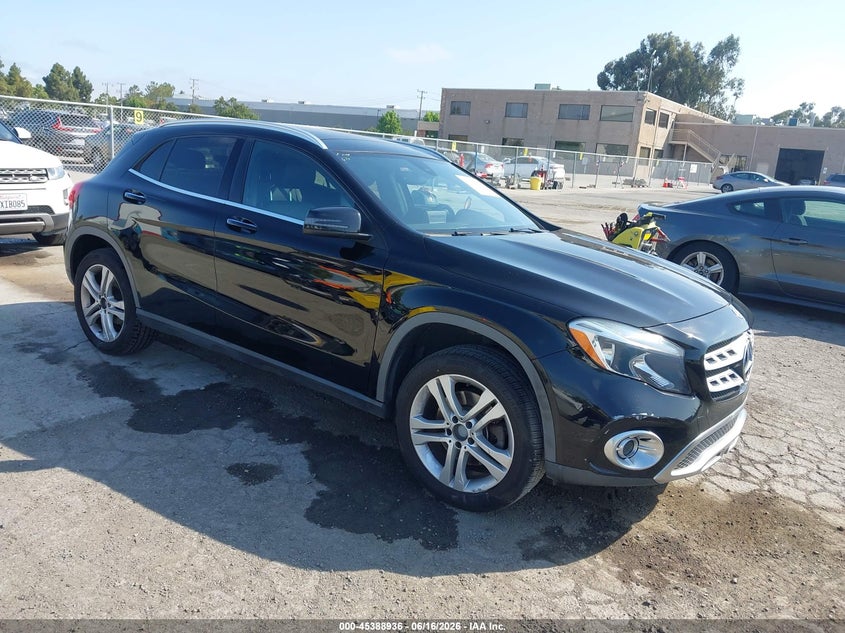 2018 Mercedes-benz VIN WDCTG4GB4JJ431034 IAAI salvage auction — LEFT REAR, Salvage (California), sold $6,900 on 2026-07-27 (photo 1)