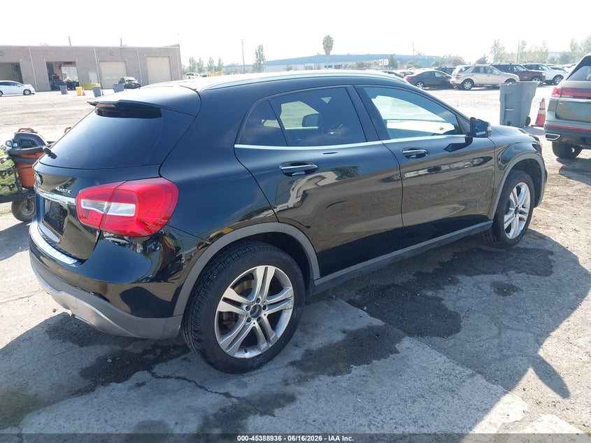 2018 Mercedes-benz VIN WDCTG4GB4JJ431034 IAAI salvage auction — LEFT REAR, Salvage (California), sold $6,900 on 2026-07-27 (photo 4)