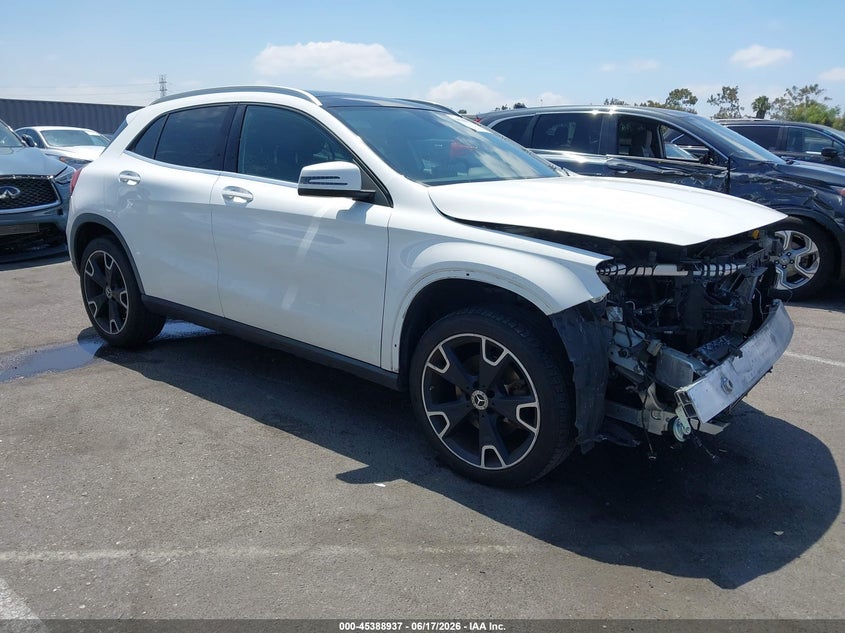2020 Mercedes-benz Gla-klasse VIN WDCTG4EBXLJ665197 IAAI salvage auction — FRONT END, Salvage (California), sold $4,850 on 2026-07-30 (photo 1)