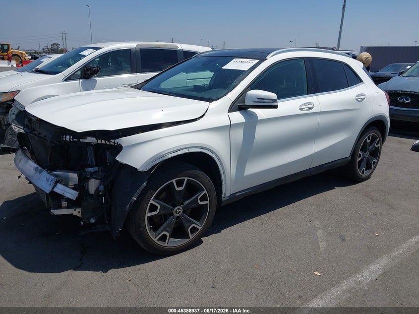 2020 Mercedes-benz Gla-klasse VIN WDCTG4EBXLJ665197 IAAI salvage auction — FRONT END, Salvage (California), sold $4,850 on 2026-07-30 (photo 2)