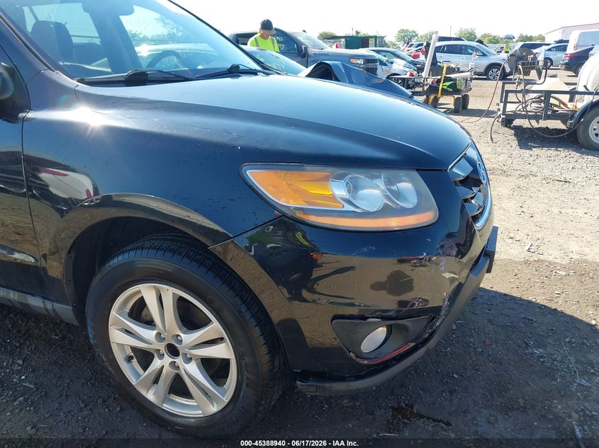2011 Hyundai Santa fe VIN 5XYZKDAGXBG045254 IAAI salvage auction — RIGHT FRONT, Clear (Virginia), sold $625 on 2026-07-21 (photo 6)