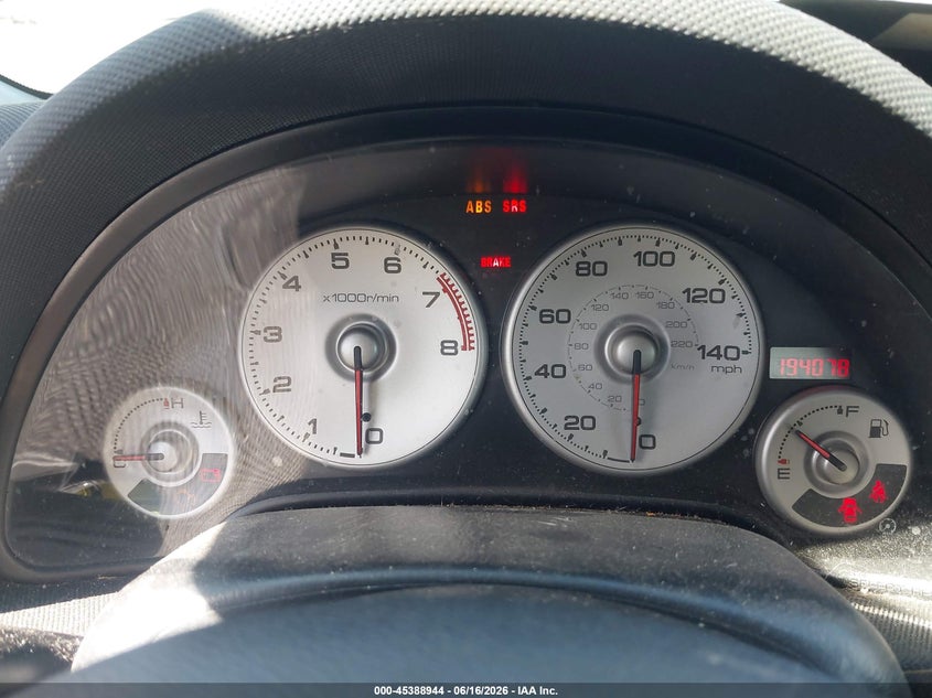 2003 Acura Rsx VIN JH4DC53843C017280 IAAI salvage auction — SIDE, Salvage (Ohio), sold $700 on 2026-07-08 (photo 7)