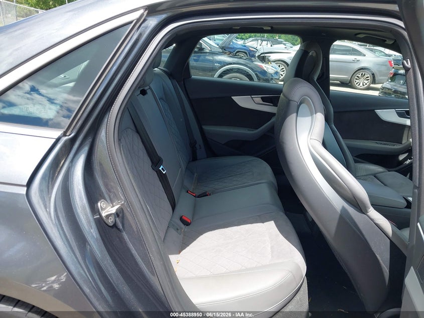 2018 Audi S4 VIN WAUC4BF42JA003837 IAAI salvage auction — REAR END, Clear (New Jersey), sold $7,100 on 2026-07-30 (photo 8)