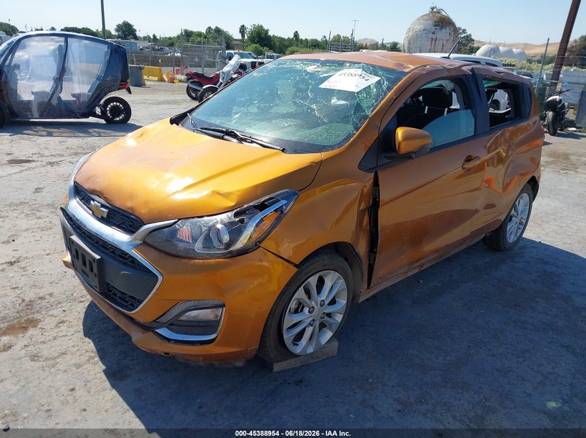 2019 Chevrolet Spark VIN KL8CD6SA5KC716820 IAAI salvage auction — ROOF, Non-Repairable (California), sold $550 on 2026-07-16 (photo 2)