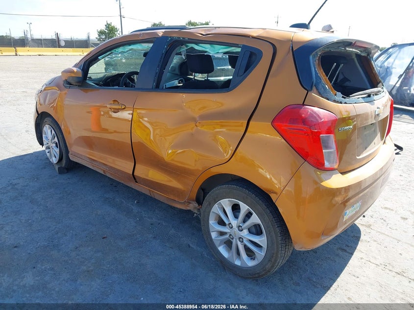 2019 Chevrolet Spark VIN KL8CD6SA5KC716820 IAAI salvage auction — ROOF, Non-Repairable (California), sold $550 on 2026-07-16 (photo 3)
