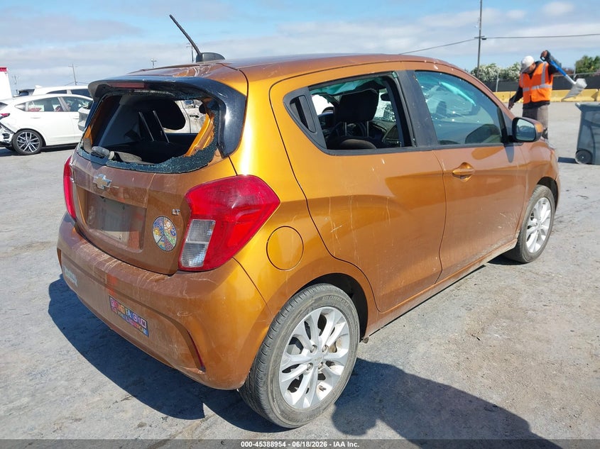2019 Chevrolet Spark VIN KL8CD6SA5KC716820 IAAI salvage auction — ROOF, Non-Repairable (California), sold $550 on 2026-07-16 (photo 4)