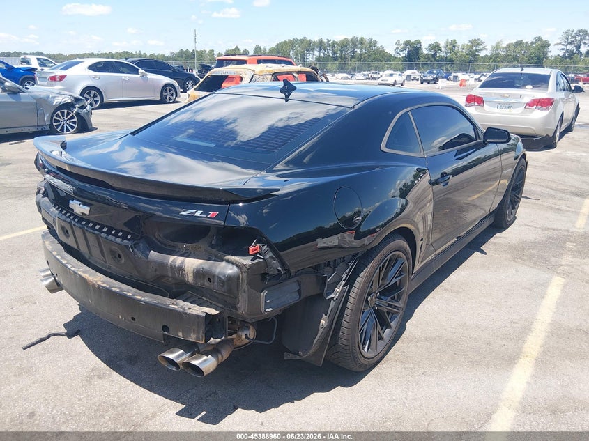 2012 Chevrolet Camaro VIN 2G1FS1EP5C9801722 IAAI salvage auction — FRONT END, Salvage Title, sold $650 on 2026-07-31 (photo 4)