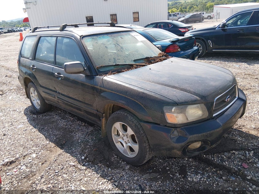 2003 Subaru Forester VIN JF1SG65623H757837 IAAI salvage auction — NORMAL WEAR, Clear (Arkansas), sold $175 on 2026-07-09 (photo 1)