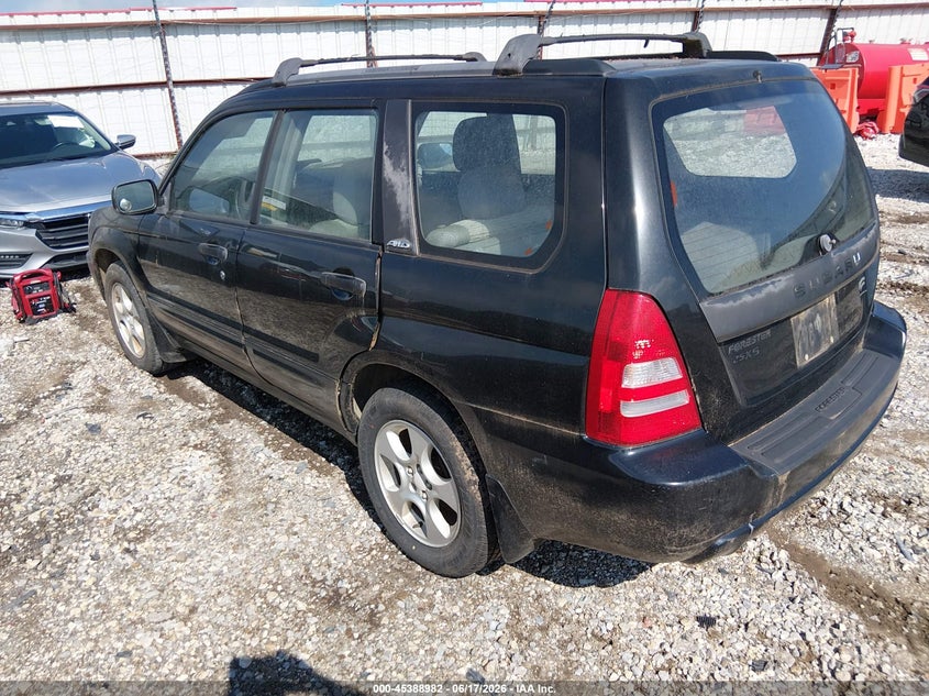 2003 Subaru Forester VIN JF1SG65623H757837 IAAI salvage auction — NORMAL WEAR, Clear (Arkansas), sold $175 on 2026-07-09 (photo 3)