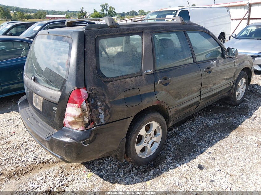 2003 Subaru Forester VIN JF1SG65623H757837 IAAI salvage auction — NORMAL WEAR, Clear (Arkansas), sold $175 on 2026-07-09 (photo 4)
