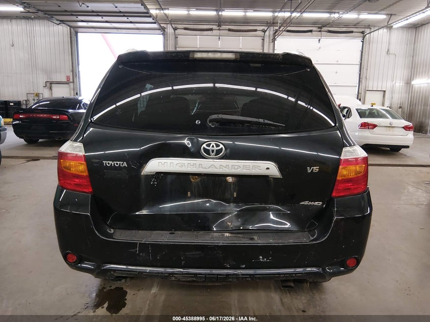 2008 Toyota Highlander VIN JTEES42AX82027652 IAAI salvage auction — REAR END, Prior Salvage (Minnesota), sold $875 on 2026-07-28 (photo 6)