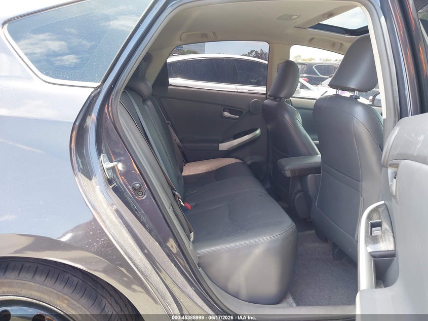 2011 Toyota Prius VIN JTDKN3DU7B1365720 IAAI salvage auction — REAR END, Salvage (California), sold $925 on 2026-07-31 (photo 8)