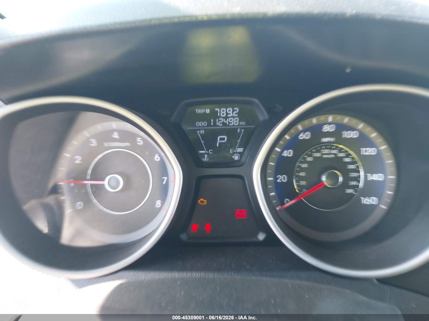 2013 Hyundai Elantra VIN KMHDH4AE7DU820792 IAAI salvage auction — SIDE, Salvage (California), sold $750 on 2026-07-14 (photo 7)