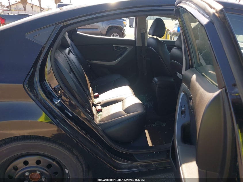 2013 Hyundai Elantra VIN KMHDH4AE7DU820792 IAAI salvage auction — SIDE, Salvage (California), sold $750 on 2026-07-14 (photo 8)