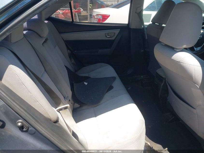 2015 Toyota Corolla VIN 5YFBURHE9FP333653 IAAI salvage auction — NORMAL WEAR, Clear - Dealer Only (California), sold $1,850 on 2026-07-14 (photo 8)