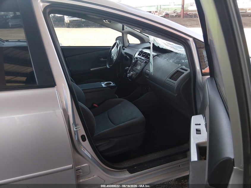 2014 Toyota Prius v VIN JTDZN3EU4E3357399 IAAI salvage auction — RIGHT SIDE, Salvage (Arizona), sold $1,150 on 2026-07-21 (photo 5)