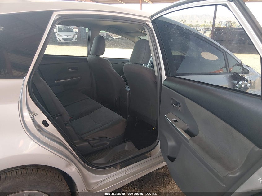 2014 Toyota Prius v VIN JTDZN3EU4E3357399 IAAI salvage auction — RIGHT SIDE, Salvage (Arizona), sold $1,150 on 2026-07-21 (photo 8)