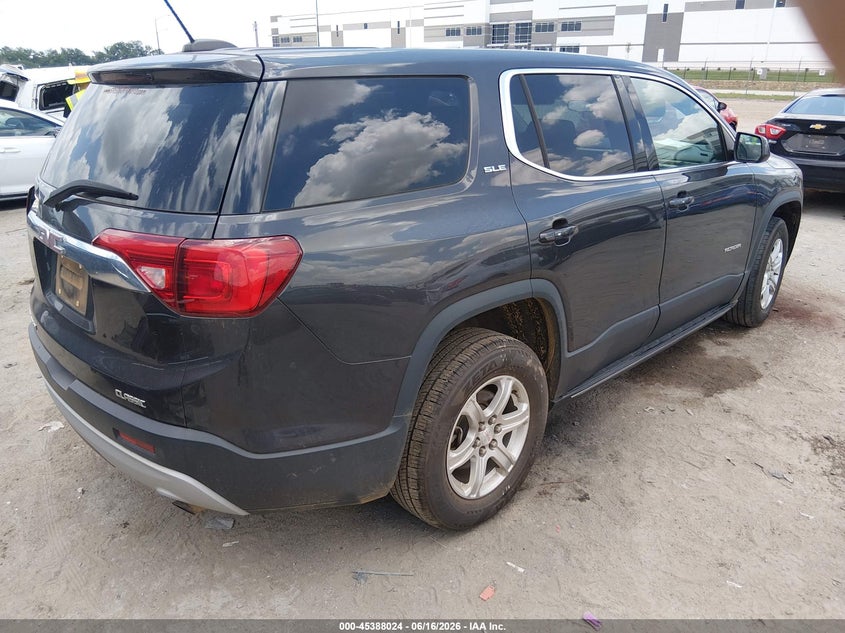 2017 Gmc Acadia VIN 1GKKNKLA1HZ237053 IAAI salvage auction — SIDE, Salvage (Texas), sold $2,750 on 2026-07-09 (photo 4)