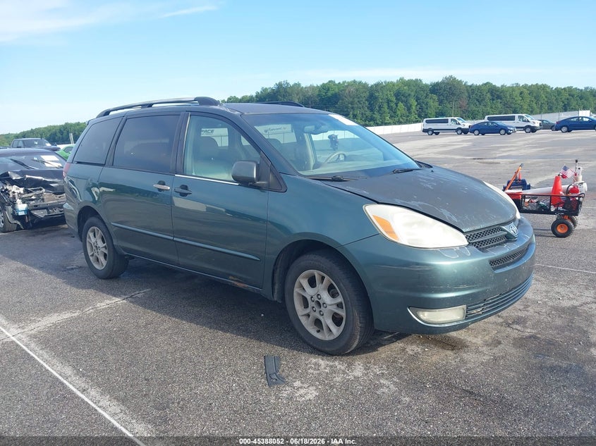 2004 Toyota Sienna VIN 5TDBA22C24S024795 IAAI salvage auction — NORMAL WEAR, Clear (Indiana), sold $425 on 2026-07-30 (photo 1)