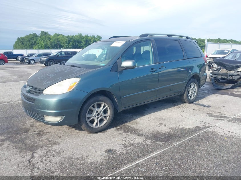 2004 Toyota Sienna VIN 5TDBA22C24S024795 IAAI salvage auction — NORMAL WEAR, Clear (Indiana), sold $425 on 2026-07-30 (photo 2)