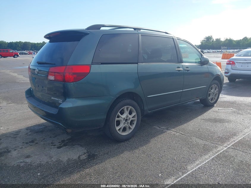 2004 Toyota Sienna VIN 5TDBA22C24S024795 IAAI salvage auction — NORMAL WEAR, Clear (Indiana), sold $425 on 2026-07-30 (photo 4)