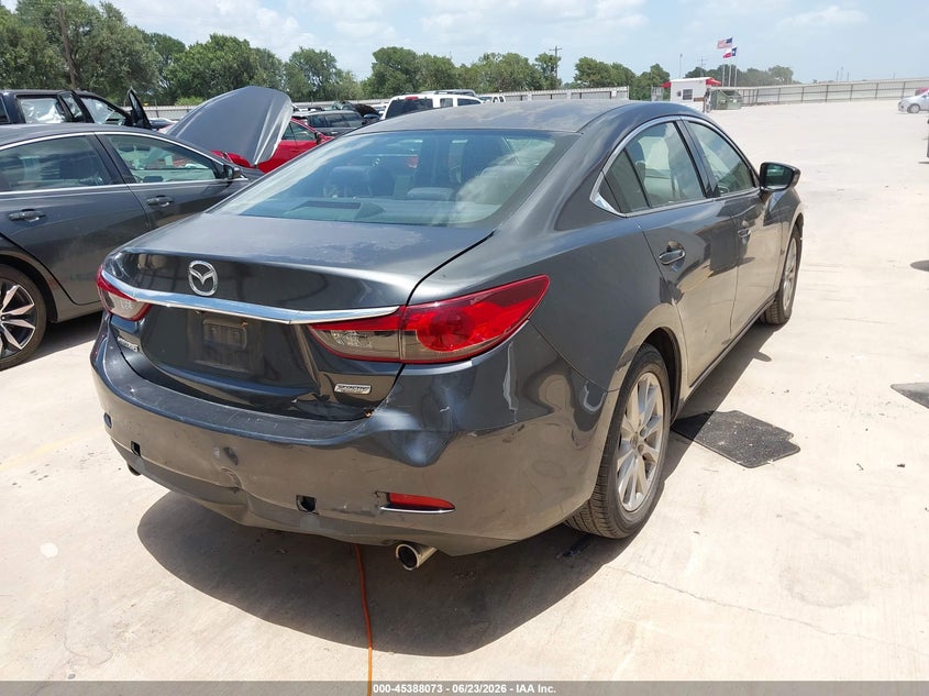 2015 Mazda 6 VIN JM1GJ1U55F1219031 IAAI salvage auction — FRONT & REAR, Salvage Title, sold $1,650 on 2026-07-24 (photo 4)