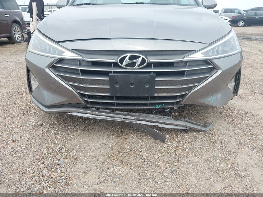 2020 Hyundai Elantra VIN KMHD84LF5LU029553 IAAI salvage auction — FRONT END, Salvage (Texas), sold $2,000 on 2026-07-22 (photo 6)