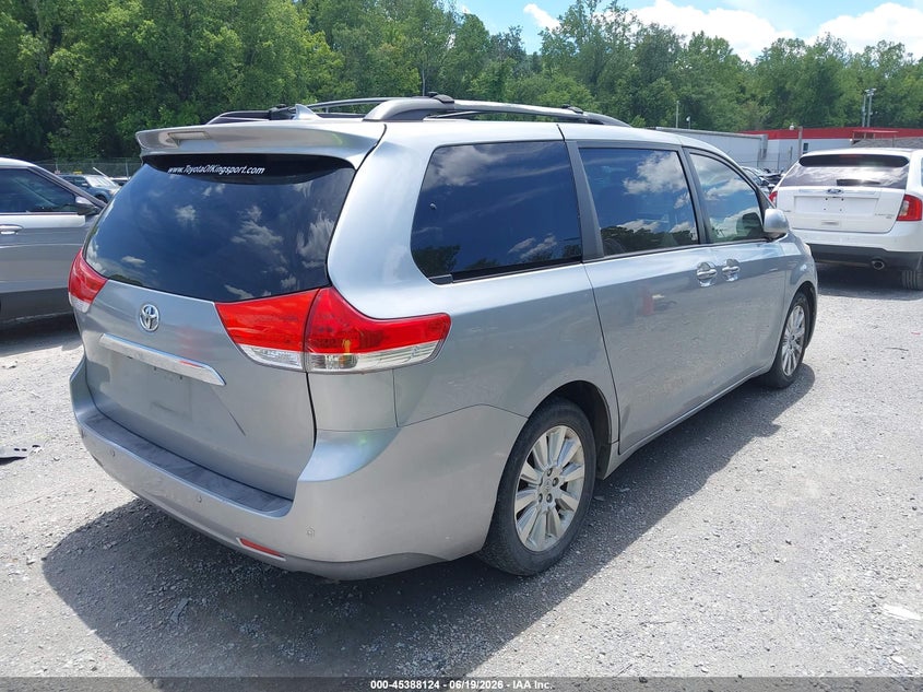 2011 Toyota Sienna VIN 5TDDK3DC2BS024253 IAAI salvage auction — NORMAL WEAR, Clear (Virginia), sold $425 on 2026-07-21 (photo 4)