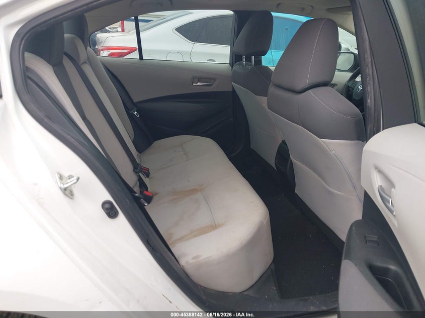 2020 Toyota Corolla VIN 5YFHPRAE5LP022566 IAAI salvage auction — REAR END, Original (Texas), sold $3,450 on 2026-07-29 (photo 8)