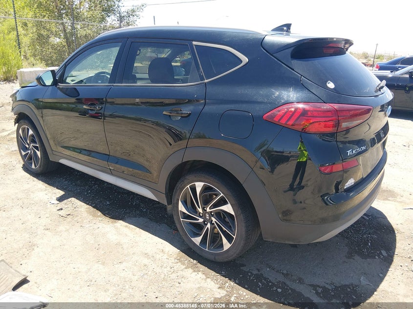 2019 Hyundai Tucson VIN KM8J3CAL3KU953427 IAAI salvage auction — FRONT END, Salvage (New Mexico), sold $3,650 on 2026-07-29 (photo 3)