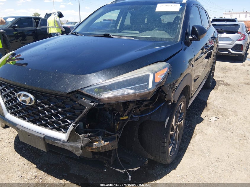 2019 Hyundai Tucson VIN KM8J3CAL3KU953427 IAAI salvage auction — FRONT END, Salvage (New Mexico), sold $3,650 on 2026-07-29 (photo 6)