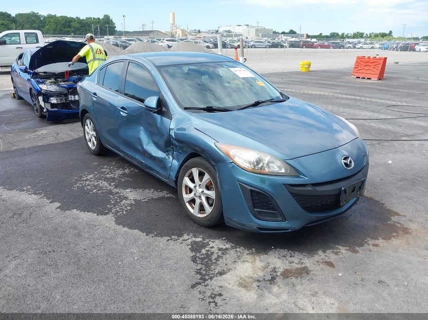 2011 Mazda 3 VIN JM1BL1VF1B1405400 IAAI salvage auction — RIGHT SIDE, Salvage (Missouri), sold $450 on 2026-07-21 (photo 1)