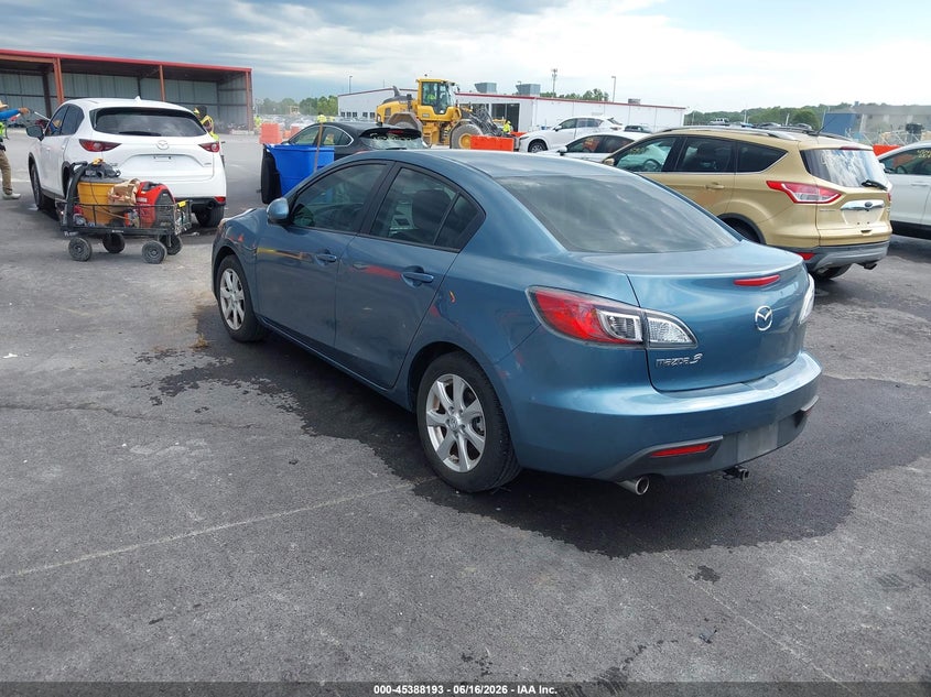 2011 Mazda 3 VIN JM1BL1VF1B1405400 IAAI salvage auction — RIGHT SIDE, Salvage (Missouri), sold $450 on 2026-07-21 (photo 3)