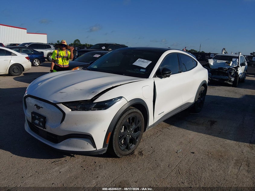 2024 Ford Mustang mach-e VIN 3FMTK1R47RMA05480 IAAI salvage auction — REAR END, Salvage Title, sold $11,050 on 2026-08-21 (photo 2)