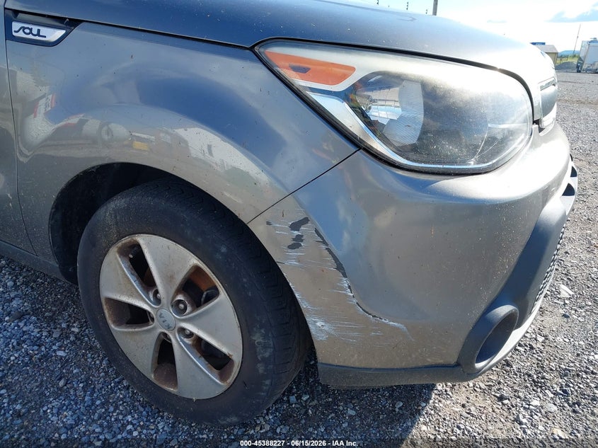 2015 Kia Soul VIN KNDJN2A29F7201171 IAAI salvage auction — NORMAL WEAR, Clear (Pennsylvania), sold $425 on 2026-07-29 (photo 6)
